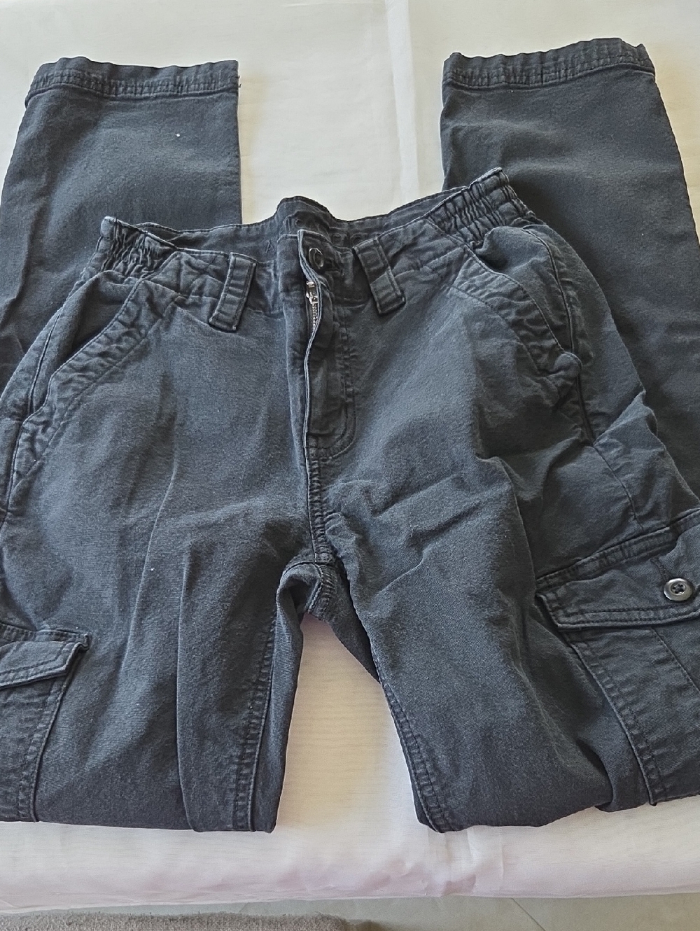 Women's Black Cargo Pants - Classic Utility Style